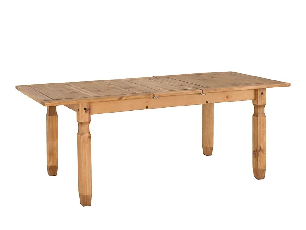 Seconique Seconique Corona Pine Extending Dining Table and 4 Chair Set