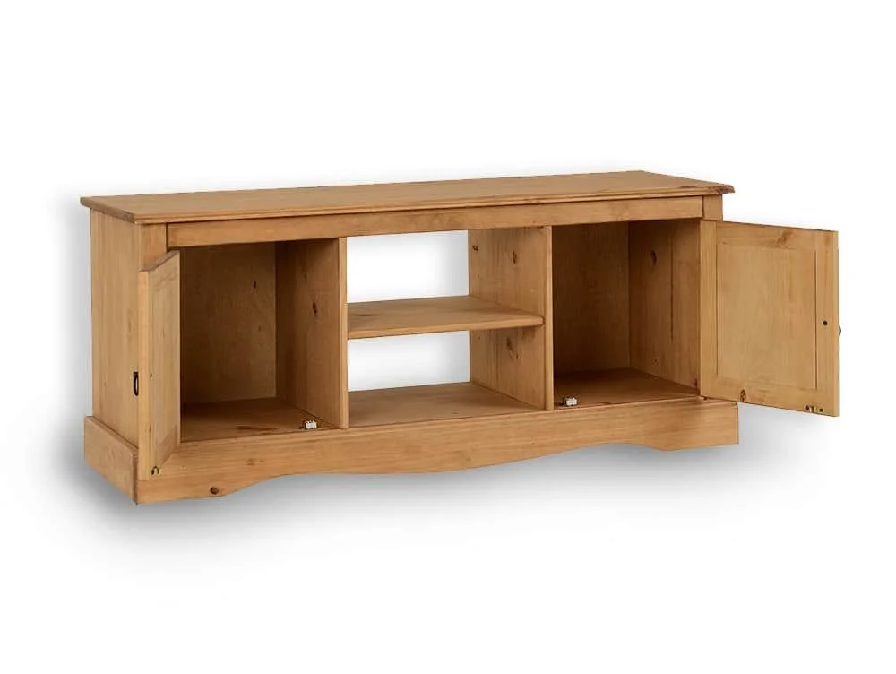 Seconique Seconique Corona Pine 2 Door Large TV Cabinet