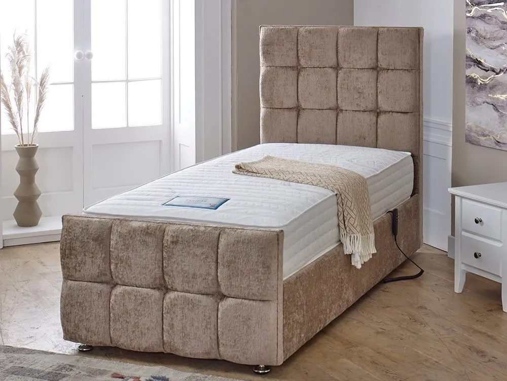 Flexisleep Flexisleep Iona Electric Adjustable 2ft6 Small Single Bed Frame