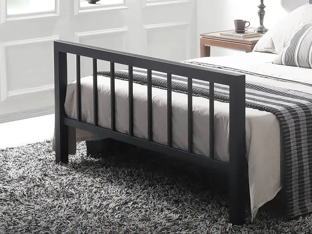 Time Living Time Living Metro 5ft King Size Black Metal Bed Frame