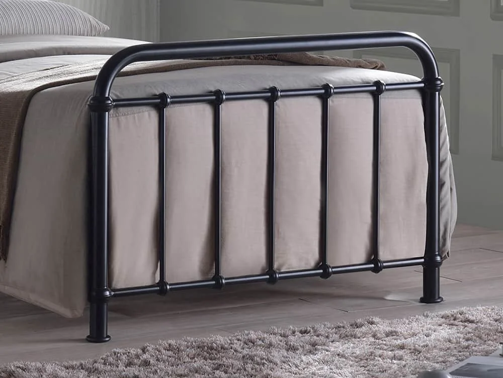 Time Living Time Living Miami 3ft Single Black Metal Bed Frame