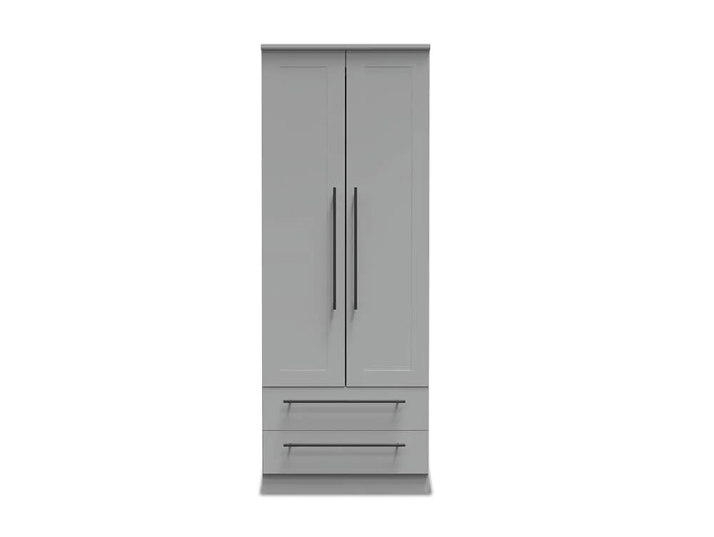 Welcome Welcome Beverley 2 Door 2 Drawer Tall Double Wardrobe (Assembled)