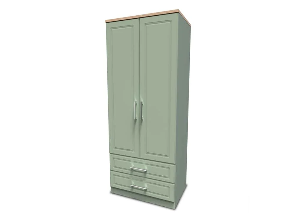 Welcome Welcome Kent 2 Door 2 Drawer Double Wardrobe (Assembled)