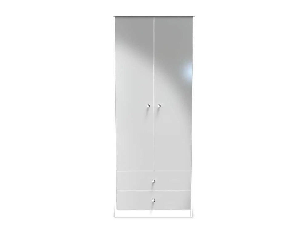 Welcome Welcome Padstow 2 Door 2 Drawer Tall Double Wardrobe (Assembled)