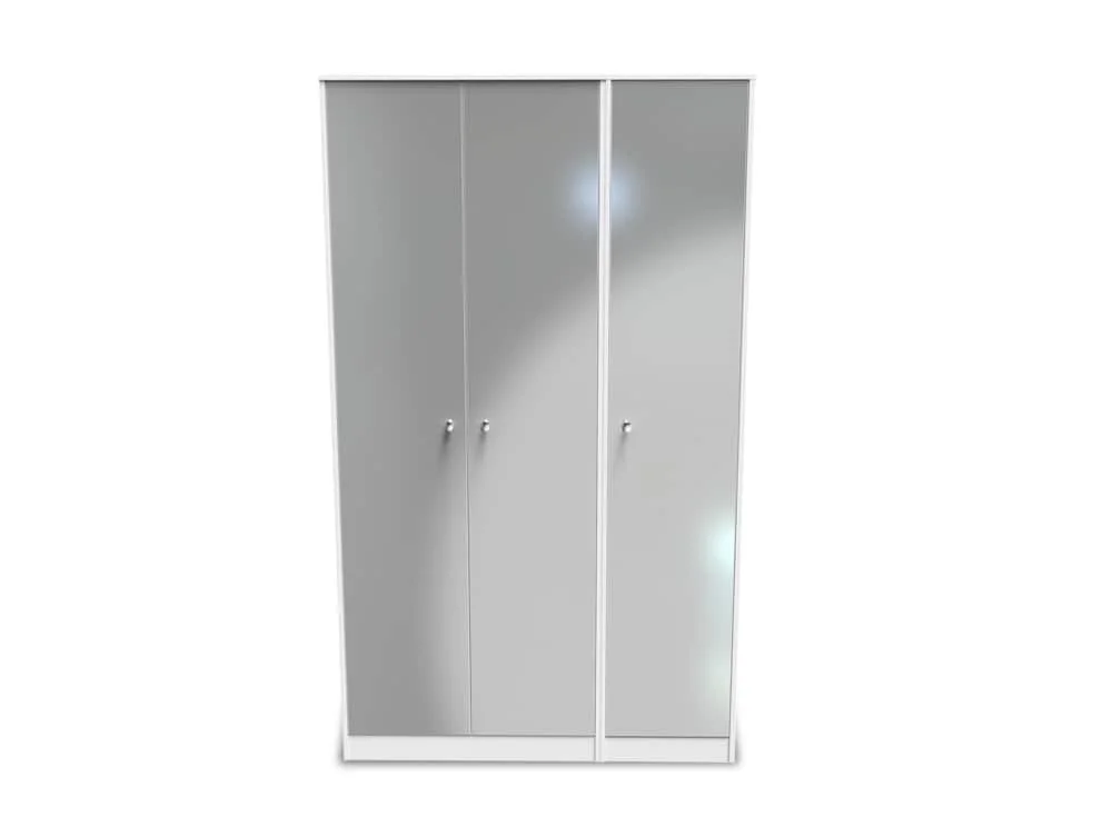 Welcome Welcome Padstow 3 Door Tall Triple Wardrobe (Assembled)