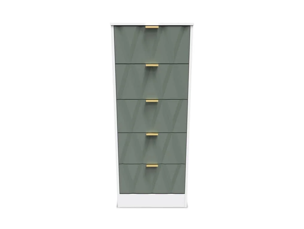 Welcome Welcome Las Vegas 5 Drawer Tall Narrow Chest of Drawers (Assembled)