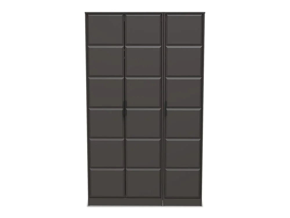 Welcome Welcome New York 3 Door Tall Triple Wardrobe (Assembled)