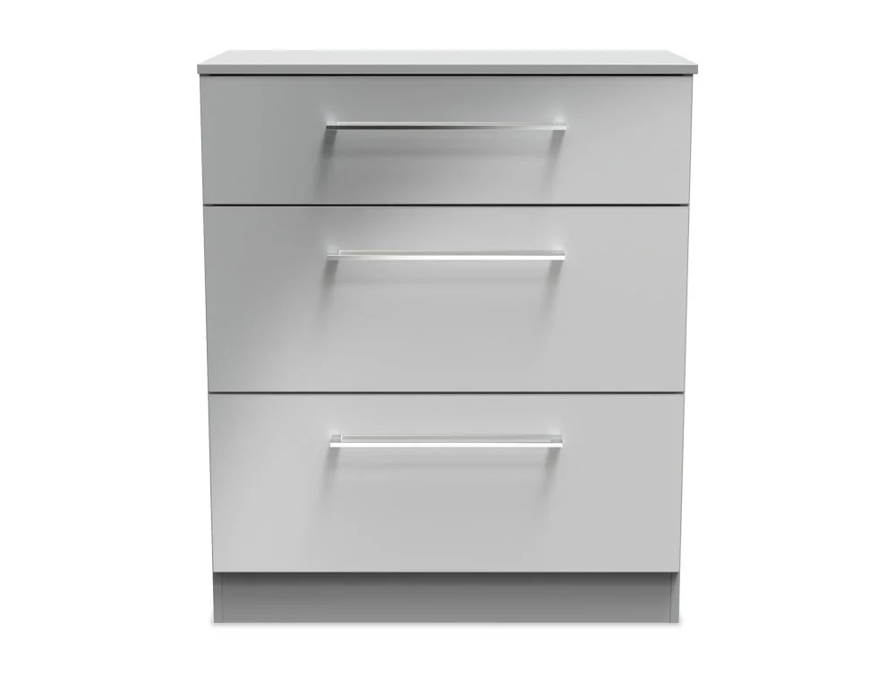 Welcome Welcome Worcester 3 Drawer Deep Chest of Drawers (Assembled)