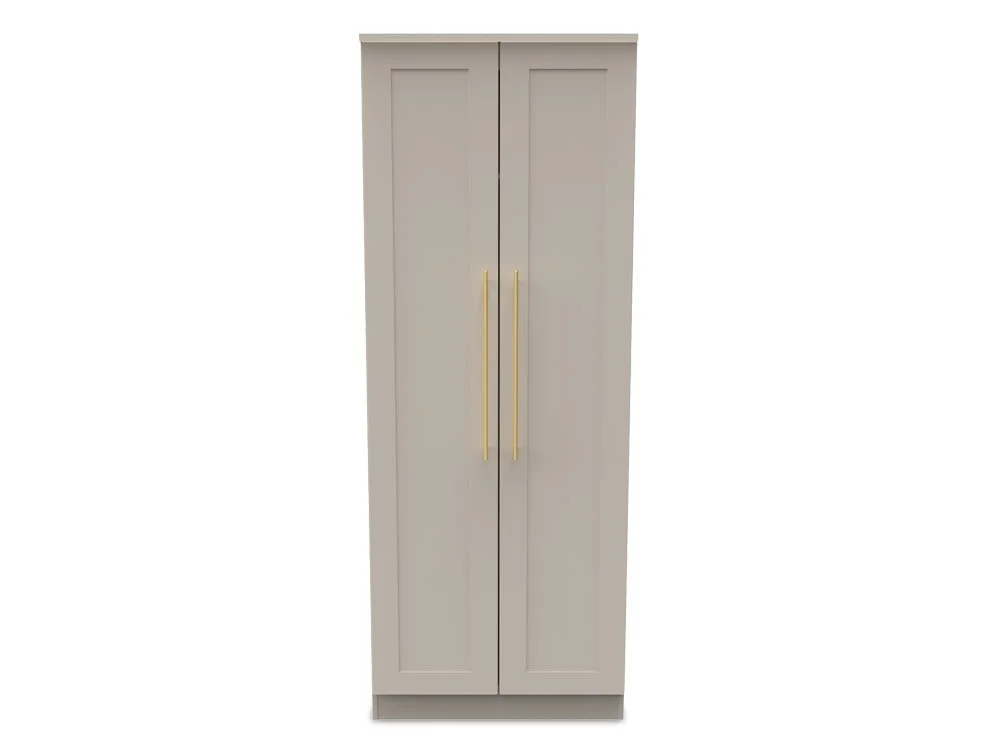 Welcome Welcome Haworth 2 Door Tall Double Wardrobe (Assembled)