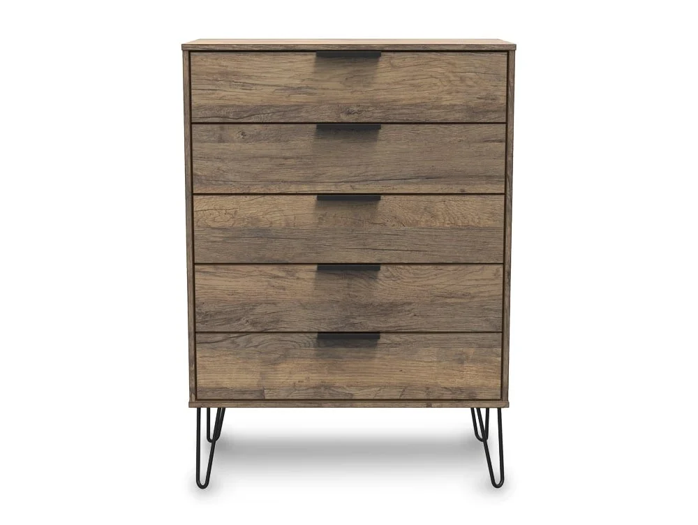 Welcome Welcome Hong Kong 5 Drawer Chest of Drawers (Assembled)