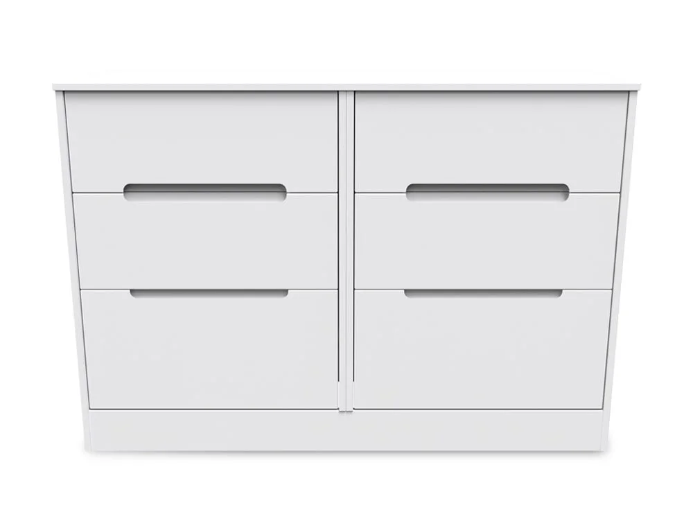 Welcome Welcome Monaco 6 Drawer Midi Chest of Drawers  (Assembled)