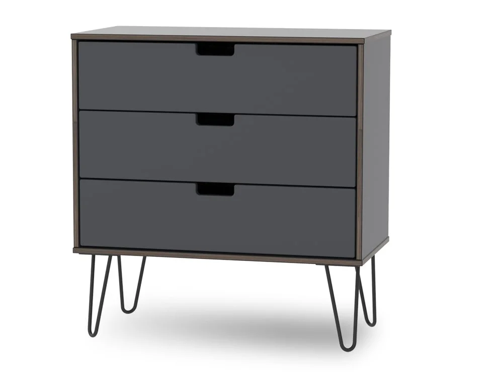 Welcome Welcome Shanghai 3 Drawer Chest of Drawers (Assembled)