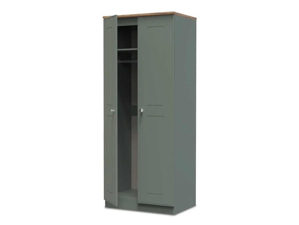 Welcome Welcome Victoria 2 Door Double Wardrobe (Assembled)