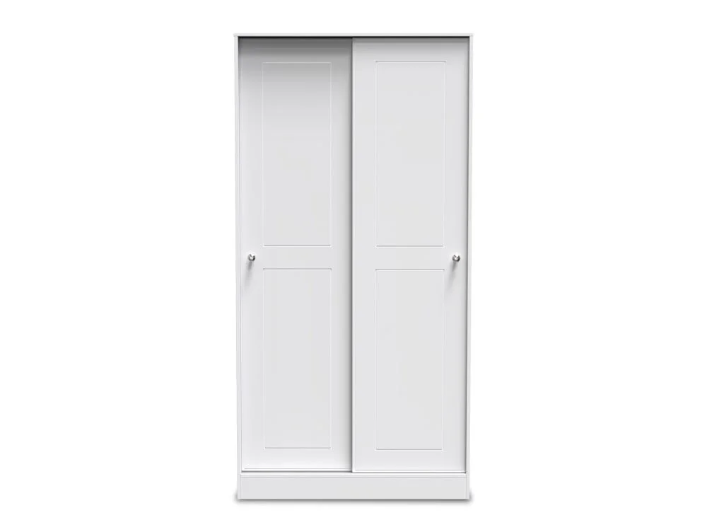 Welcome Welcome Victoria 2 Door Sliding Wardrobe (Part Assembled)