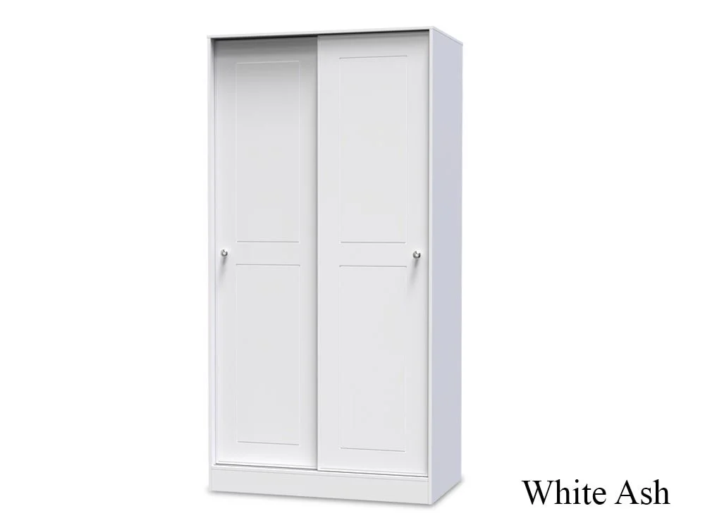 Welcome Welcome Victoria 2 Door Sliding Wardrobe (Part Assembled)