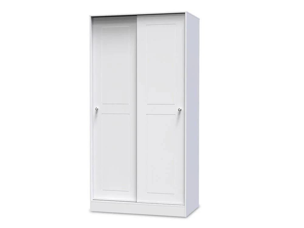 Welcome Welcome Victoria 2 Door Sliding Wardrobe (Part Assembled)