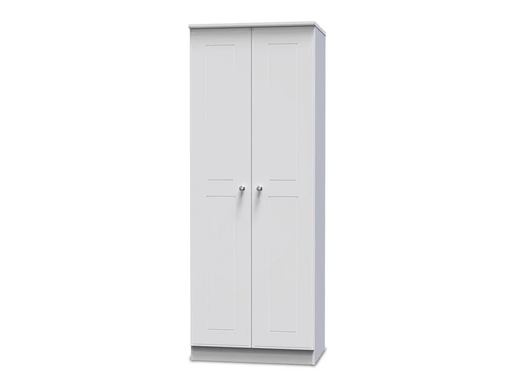 Welcome Welcome Victoria 2 Door Tall Double Wardrobe (Assembled)