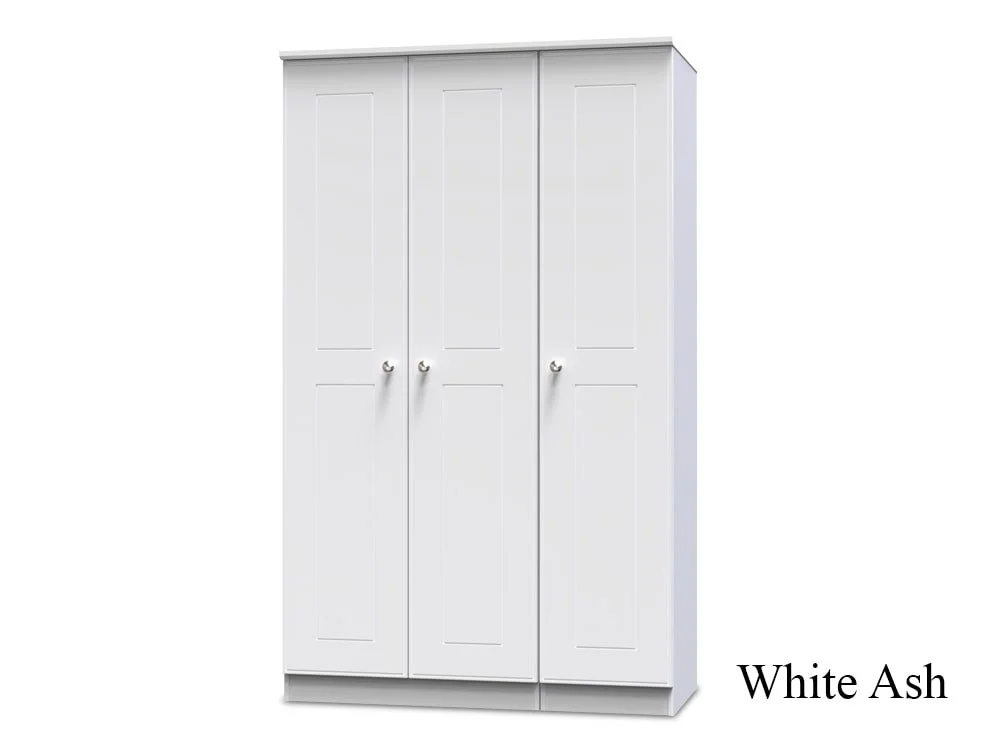 Welcome Welcome Victoria 3 Door Triple Wardrobe (Assembled)