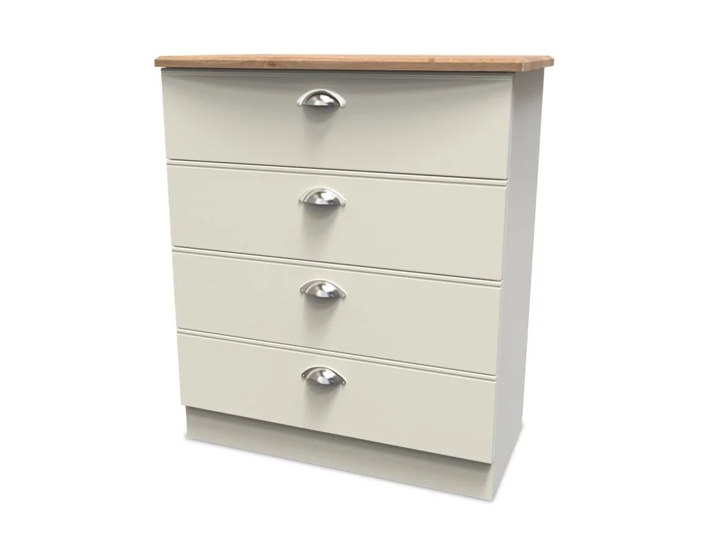 Welcome Welcome Victoria 4 Drawer Chest of Drawers (Assembled)