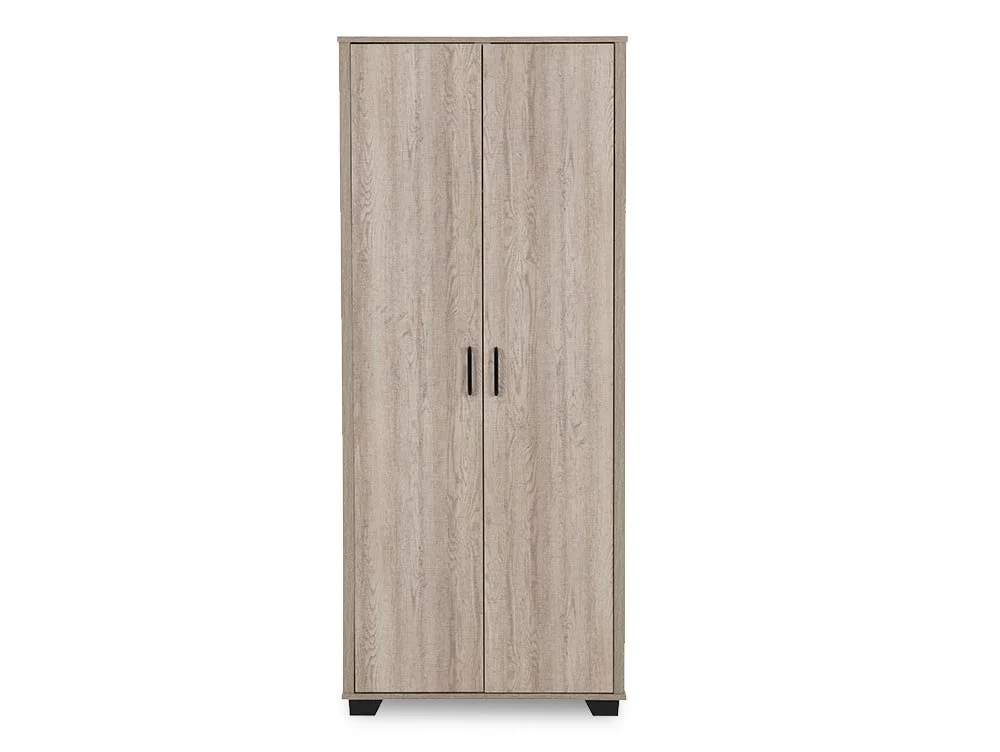 Seconique Seconique Oliver Light Oak 2 Door Double Wardrobe