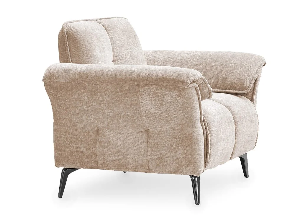 Seconique Seconique Amalfi Champagne Fabric Armchair