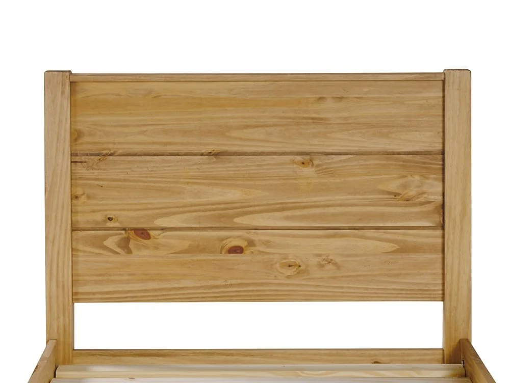 Seconique Seconique Barton 3ft Single Waxed Pine Wooden Bed Frame