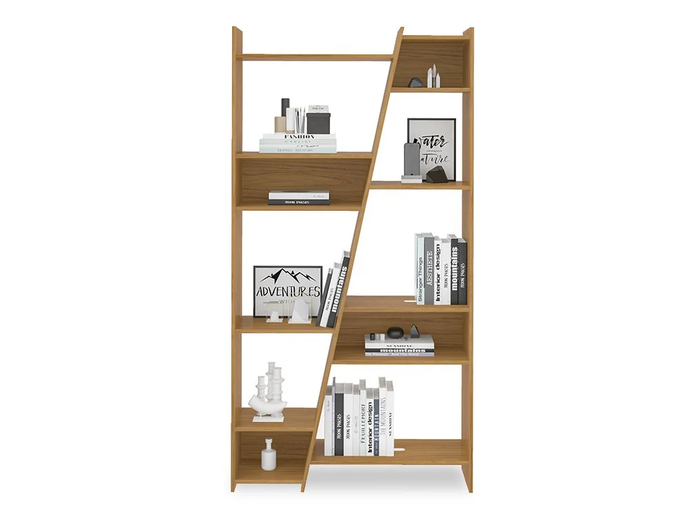 Seconique Seconique Naples Oak Effect Tall Bookcase