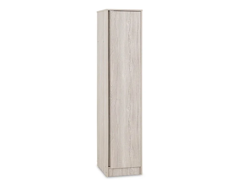 Seconique Seconique Malvern Urban Snow 1 Door Wardrobe