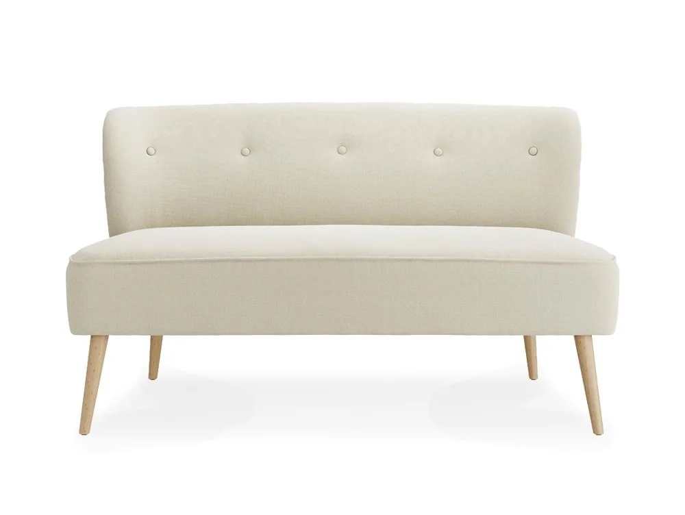 LPD LPD Beau Sand Fabric 2 Seater Sofa