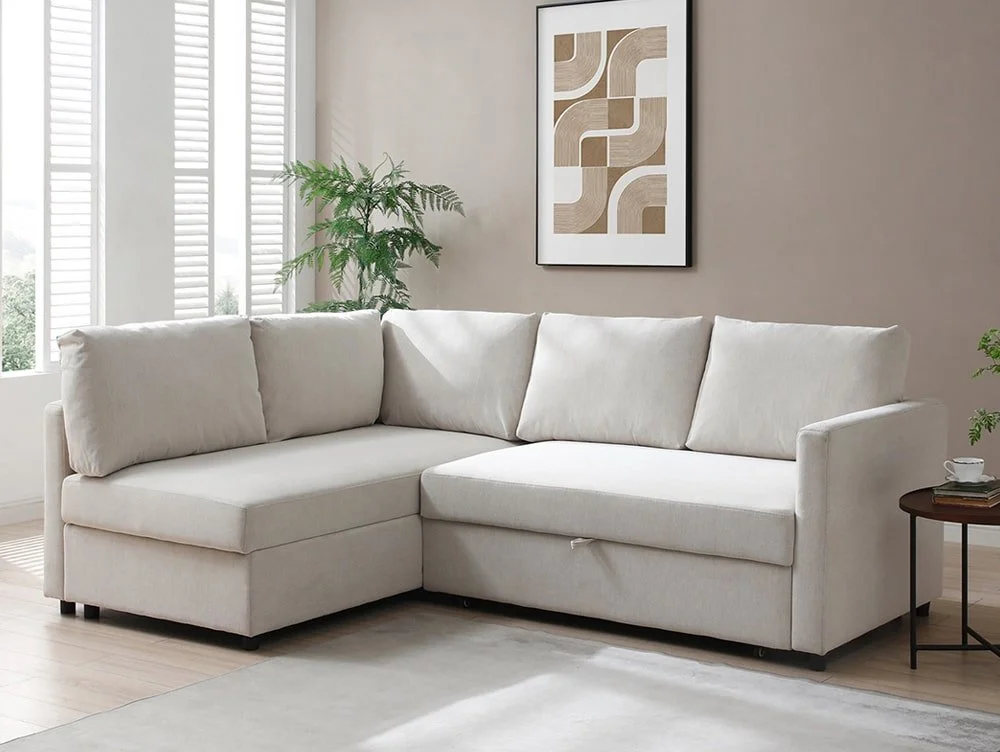 Kyoto Kyoto Clara Natural Weave Corner Sofa Bed