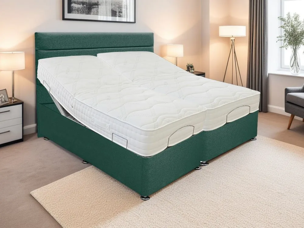 Willow & Eve Willow & Eve Gel Therapy Pocket 2000 Electric Adjustable 6ft Super king Size Bed (2 x 3ft)