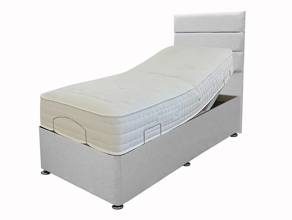 Willow & Eve Willow & Eve Natural Pocket 2000 Electric Adjustable 2ft6 Small Single Bed