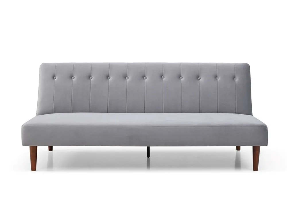 Kyoto Kyoto Corin Grey Velvet Sofa Bed