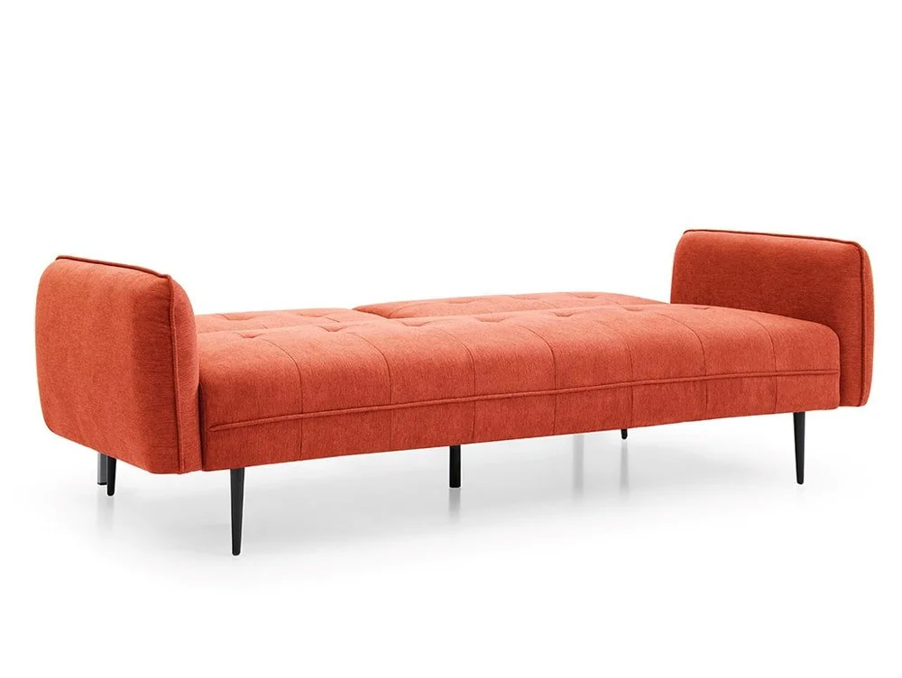 Kyoto Kyoto Erik Orange Soft Touch Sofa Bed