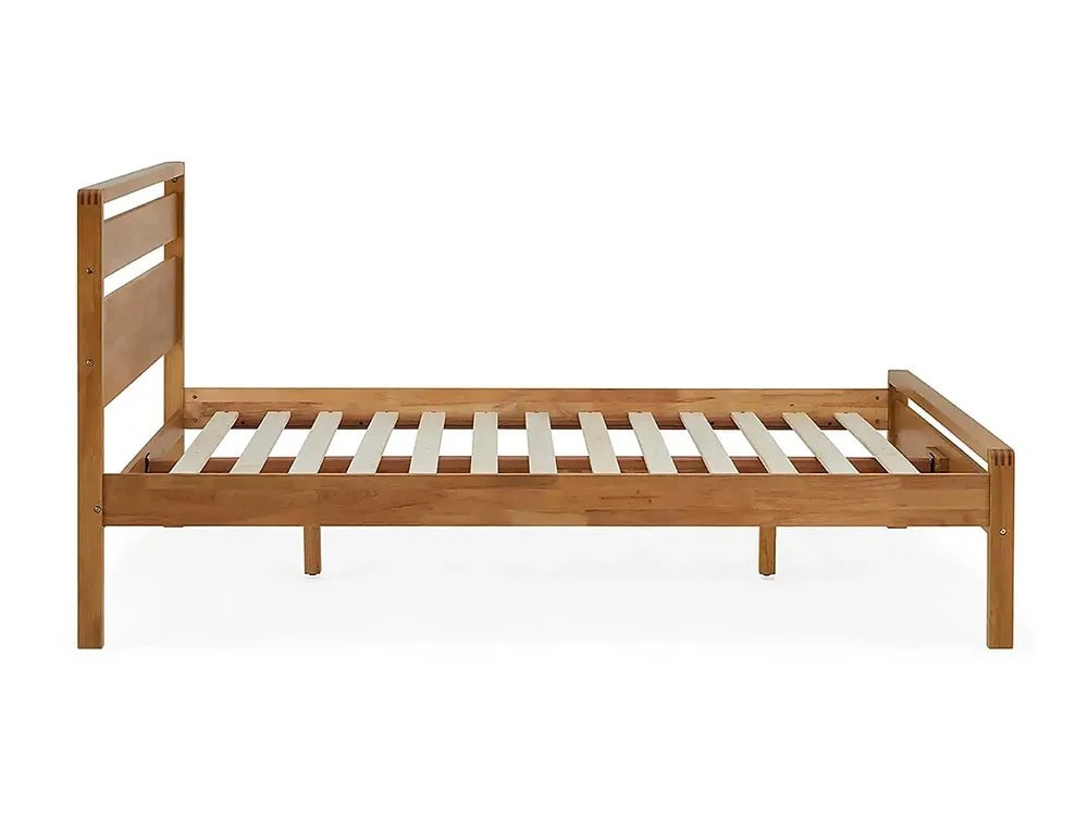 Kyoto Kyoto Skandi 4ft6 Double Oak Wooden Bed Frame