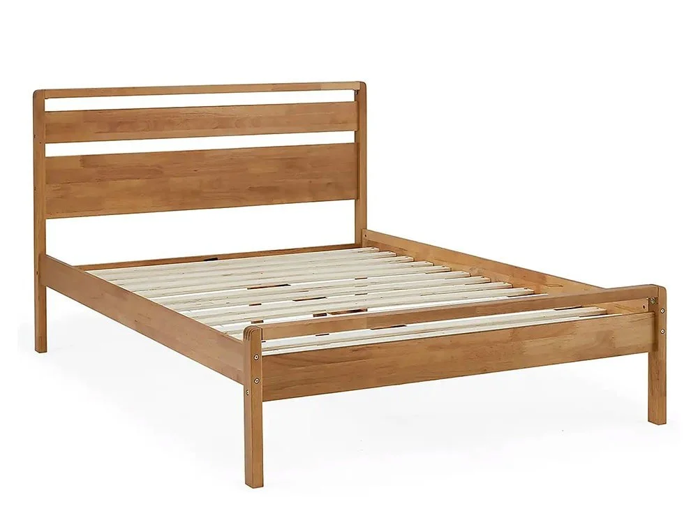 Kyoto Kyoto Skandi 4ft6 Double Oak Wooden Bed Frame