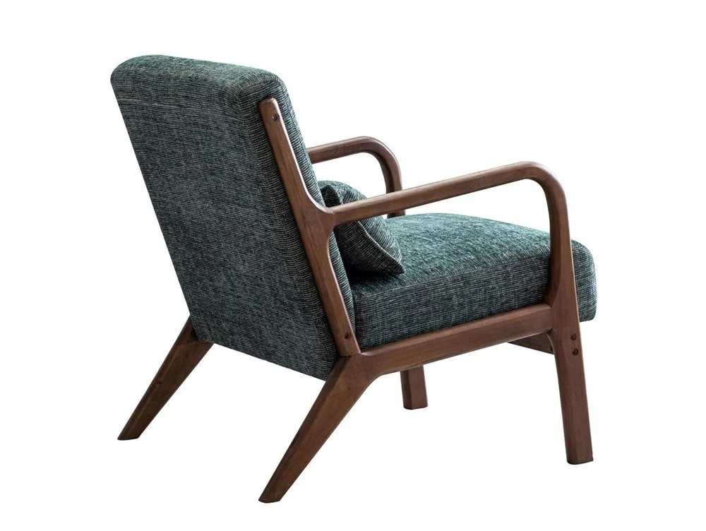 Kyoto Kyoto Inca Green Fabric Accent Chair