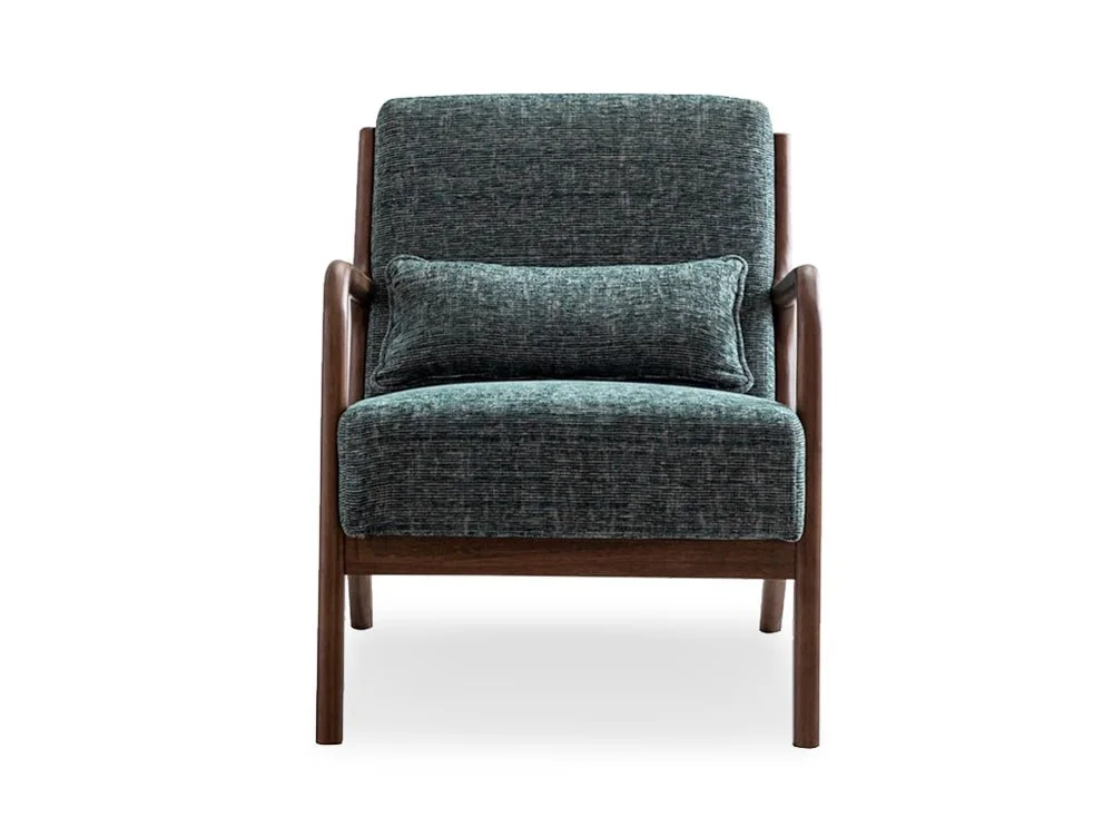 Kyoto Kyoto Inca Green Fabric Accent Chair