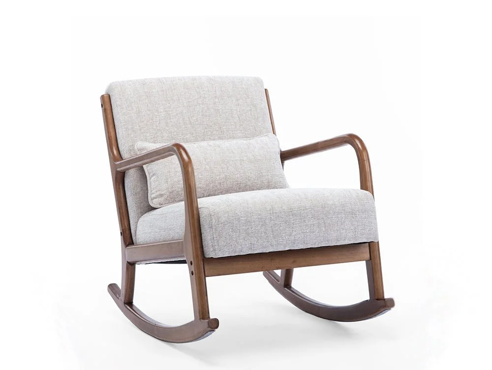 Kyoto Kyoto Inca Natural Fabric Rocking Chair