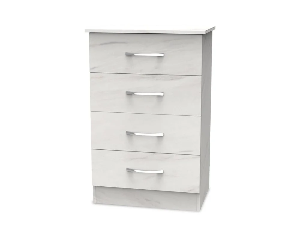 Welcome Welcome Avon 4 Drawer Midi Chest of Drawers (Assembled)