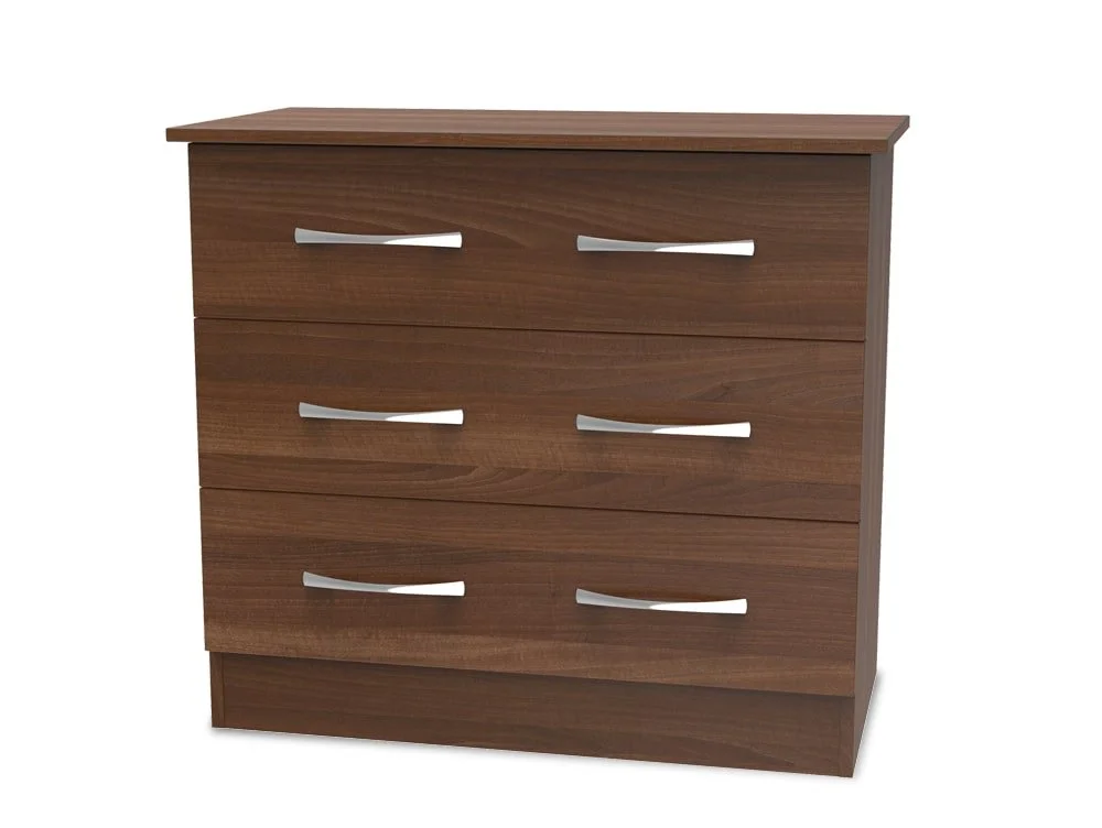 Welcome Welcome Avon 3 Drawer Chest of Drawers (Assembled)