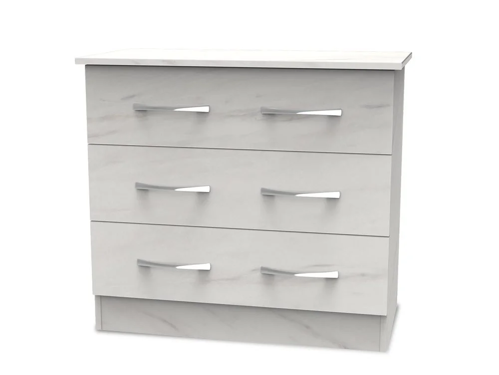 Welcome Welcome Avon 3 Drawer Chest of Drawers (Assembled)