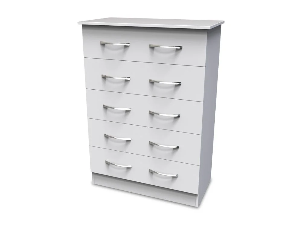 Welcome Welcome Avon 5 Drawer Chest of Drawers (Assembled)