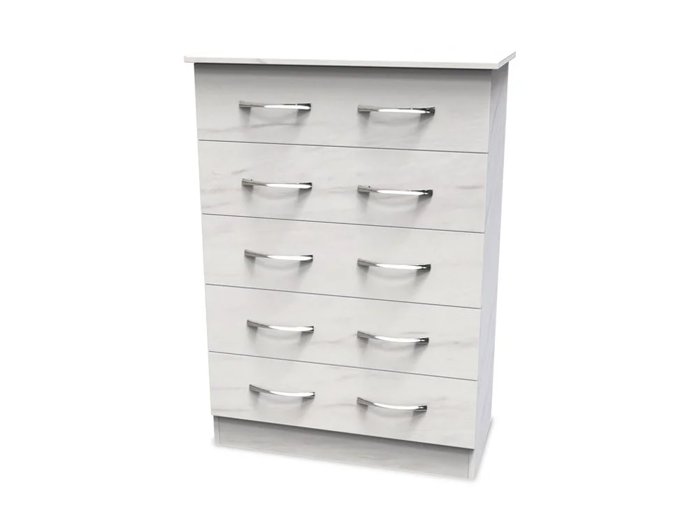 Welcome Welcome Avon 5 Drawer Chest of Drawers (Assembled)