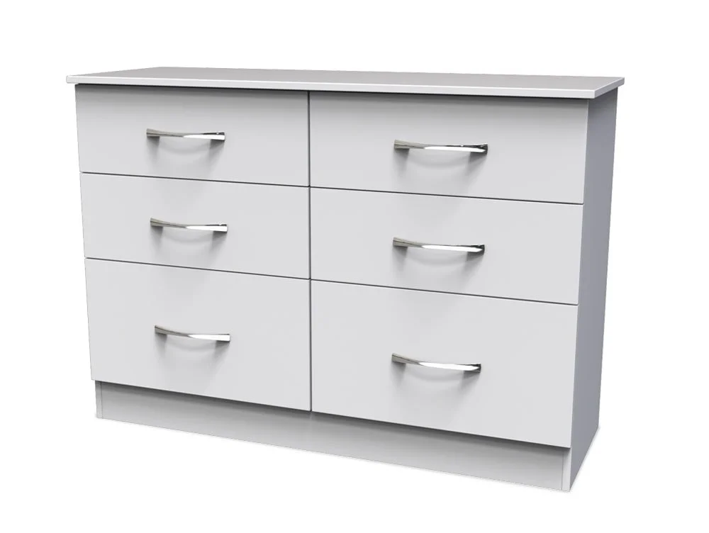 Welcome Welcome Avon 6 Drawer Midi Chest of Drawers (Assembled)