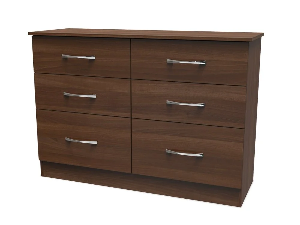 Welcome Welcome Avon 6 Drawer Midi Chest of Drawers (Assembled)