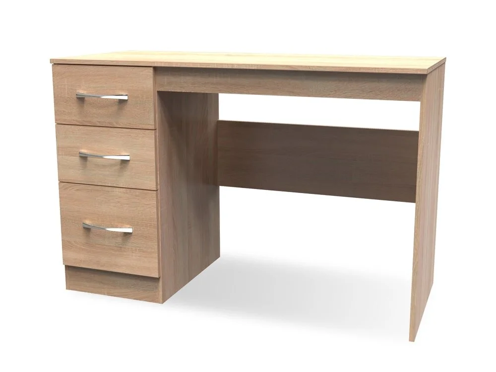 Welcome Welcome Avon 3 Drawer Desk (Assembled)