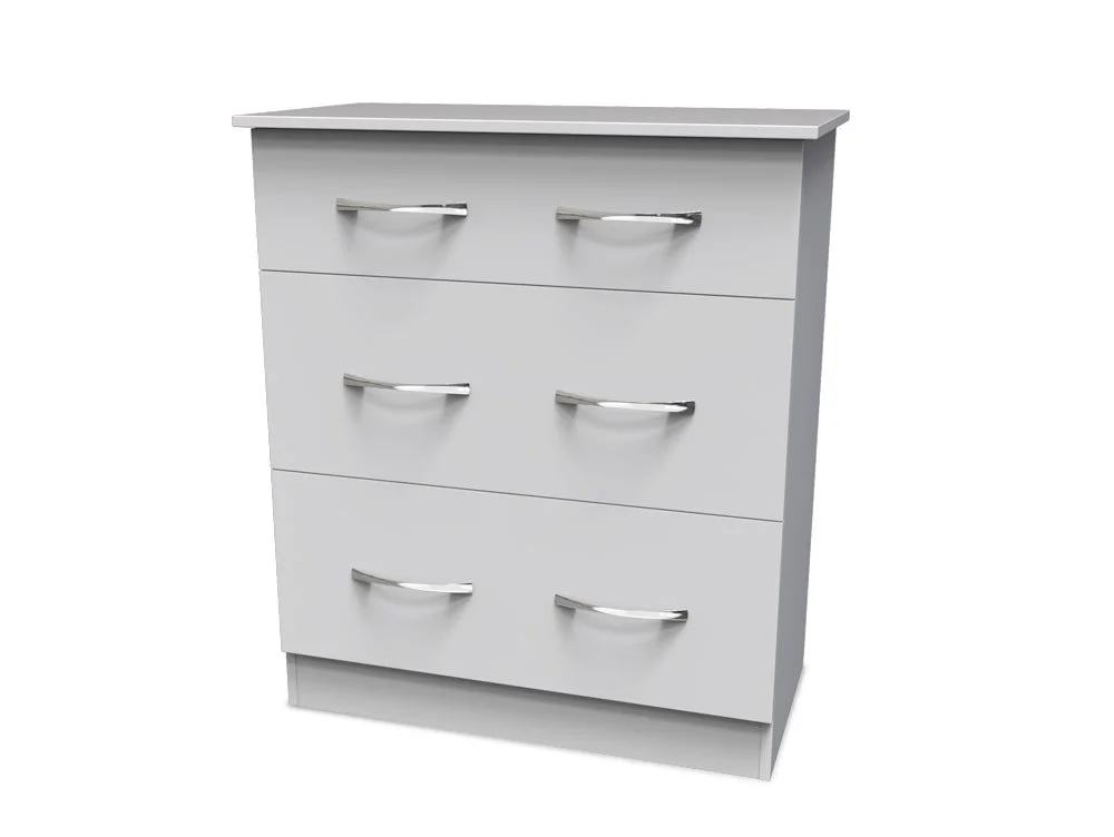 Welcome Welcome Avon 3 Drawer Deep Chest of Drawers (Assembled)