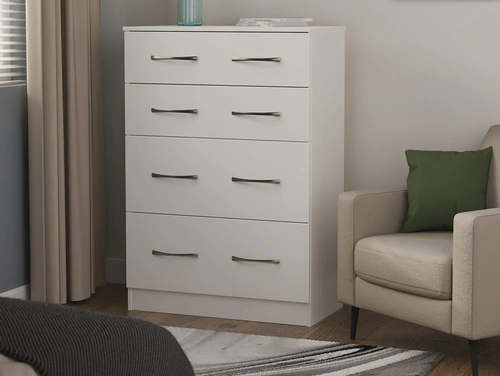 Welcome Welcome Avon 4 Drawer Deep Chest of Drawers (Assembled)