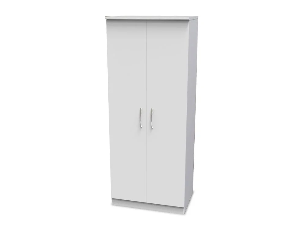 Welcome Welcome Avon 2ft6 2 Door Double Wardrobe (Assembled)